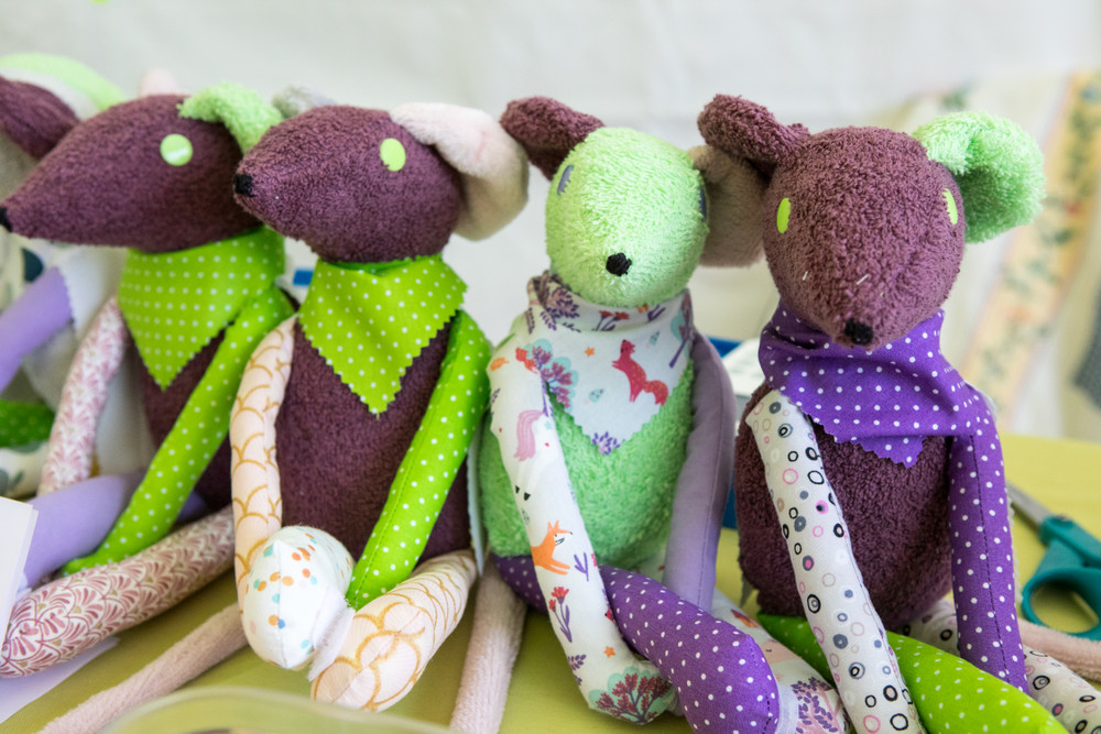 Peluche souris Rett