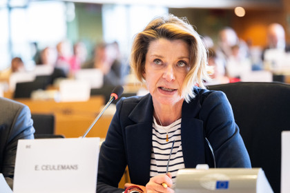 La santé mentale au travail, un sujet européen pour Estelle Ceulemans