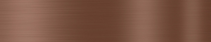 2 BANDEAUX DEKO CUIVRE BROSSE