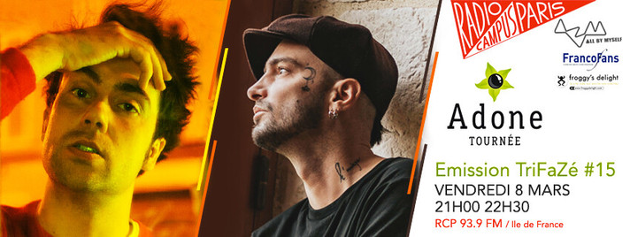 Épisode TriFaZé#15 : Soan, Martin Luminet, Laura Marquez de l'émission TriFaZé
