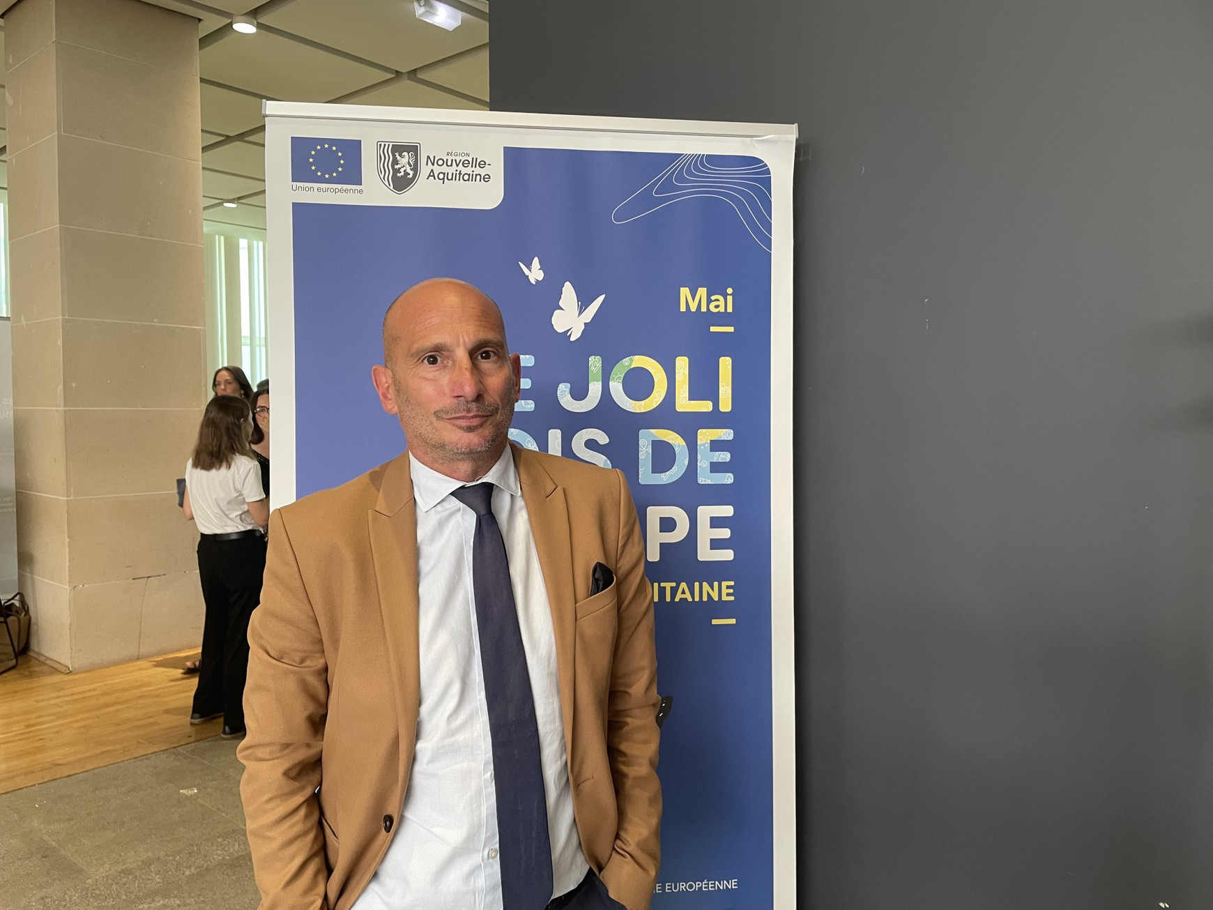 Mathieu Bergé © Camille Buonanno Quelle place pour "l'Europe des régions" en Nouvelle-Aquitaine ?