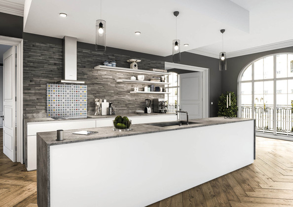 FOND HOTTE DEKO GRAPHIK VINTAG