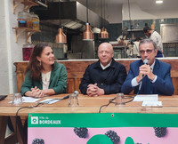 Thierry Marx et Eve Demange sur le festival BON ! à Bordeaux