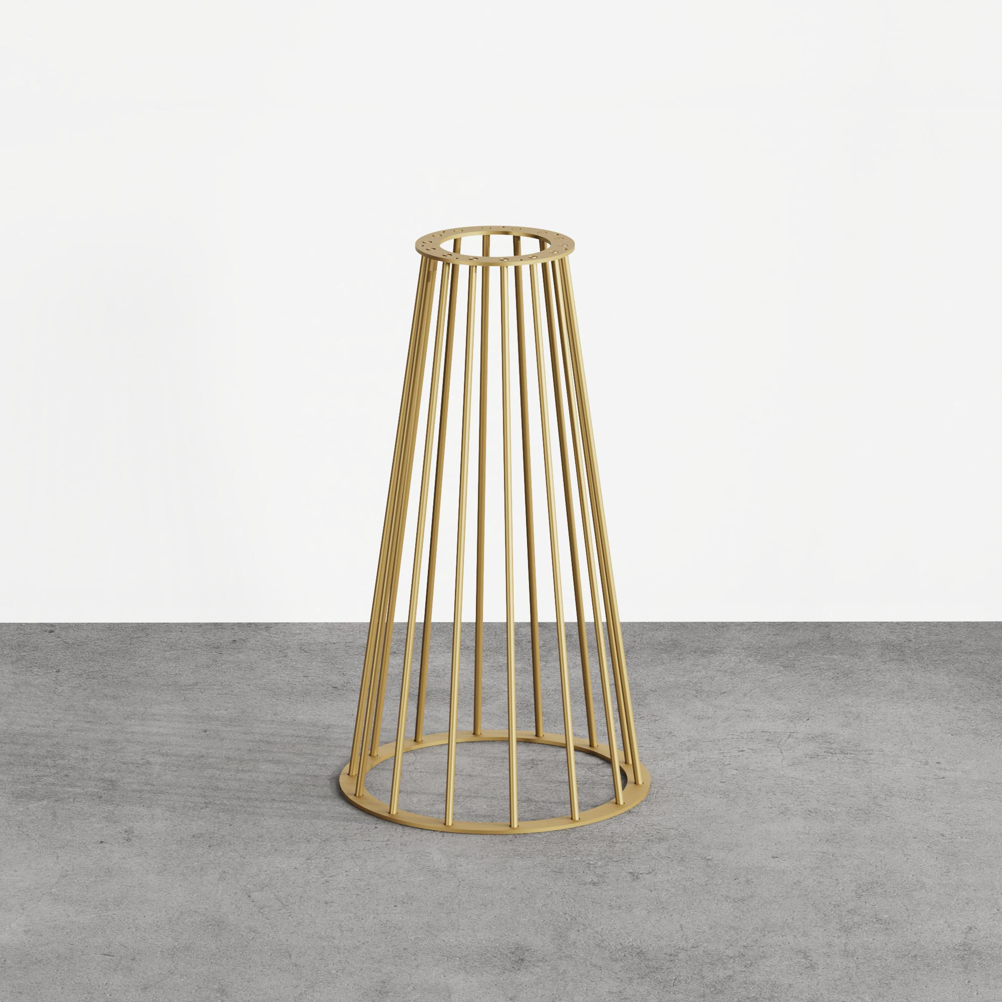 Pied Zoé Doré 630 mm