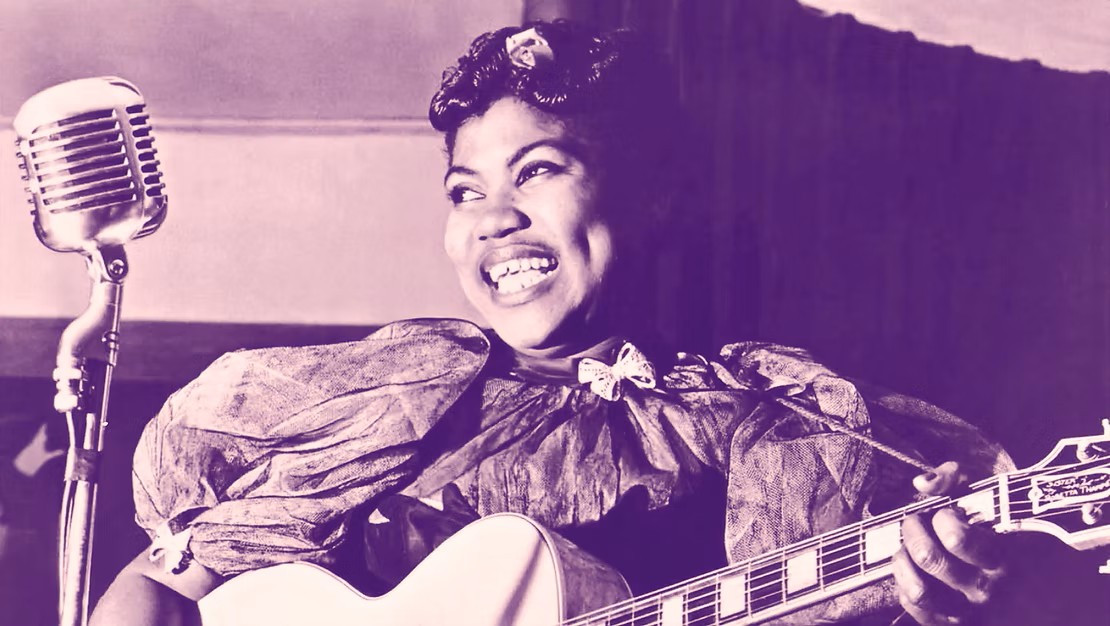 © Michael Ochs Archives Getty Images Sister Rosetta Tharpe, légende du gospel et l'inventrice du rock'n'roll