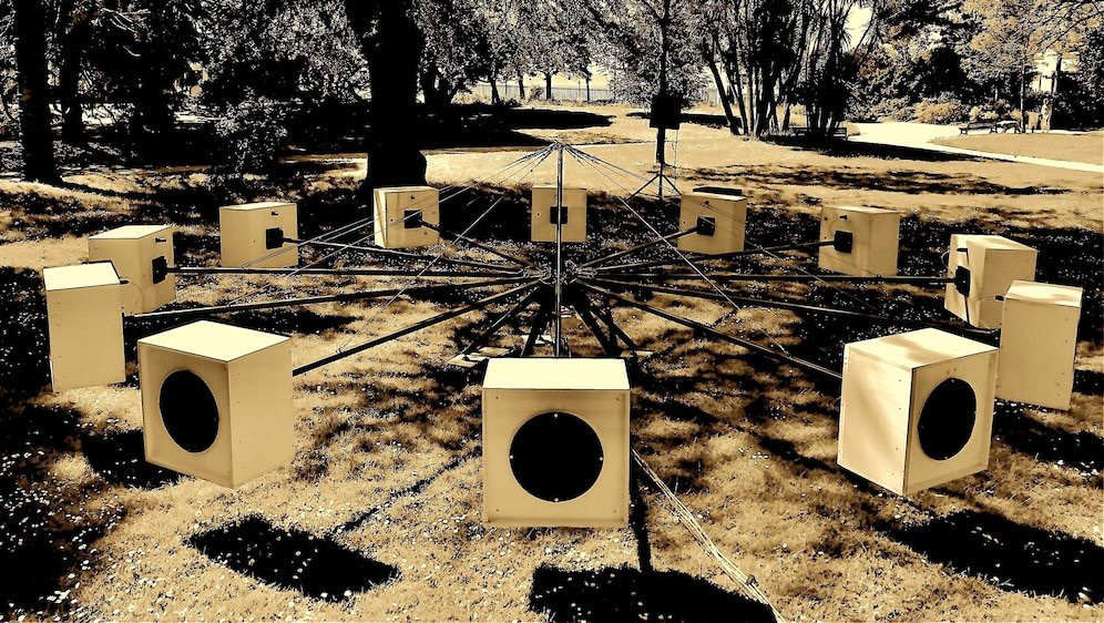 Gyrophone de Vincent Martial - (c) Compagnie Atelier de Papier Au festival Variations, des mélanges à foison