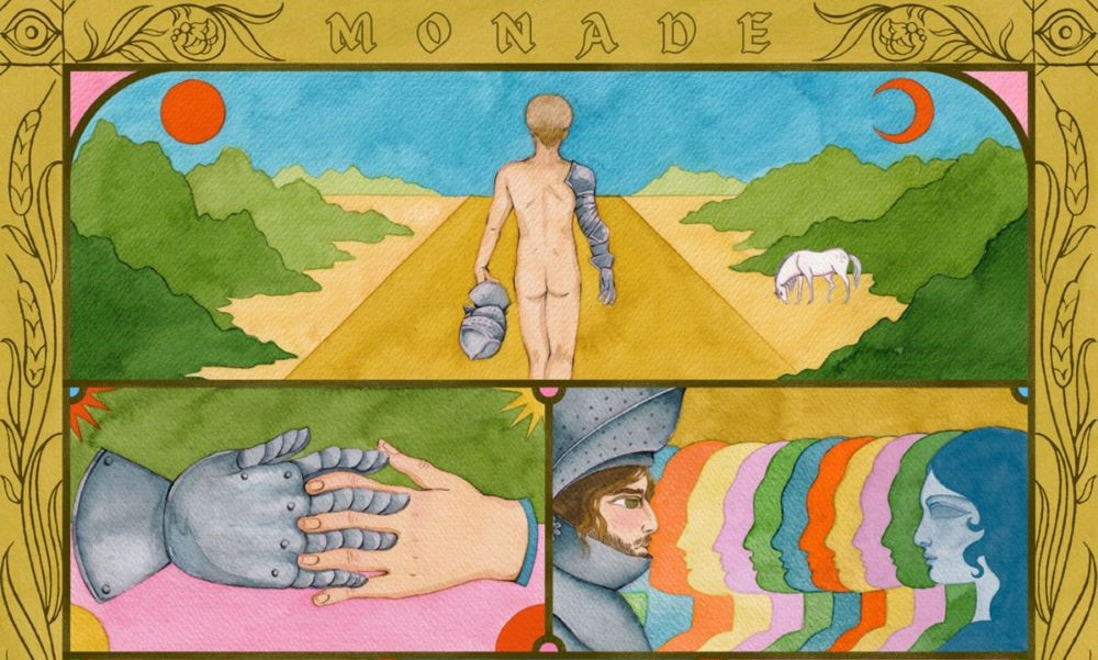 Pochette de l'album Monade - DR Gabriel Tur & Inès Damaris - "Macho"