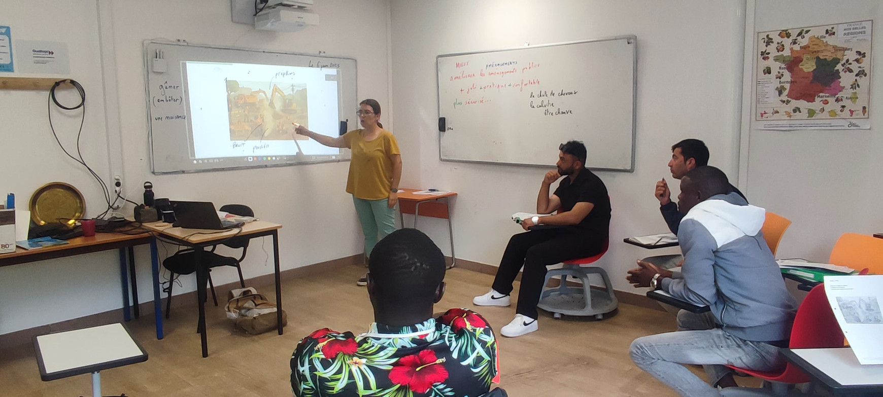 © Cassandre Thomas. Le français au service de l'insertion professionnelle