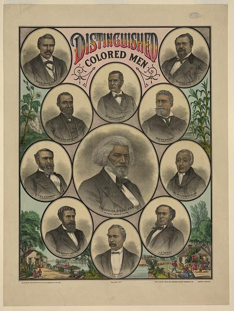 Affiche ancienne Haïti / États-Unis, une "république noire" ?