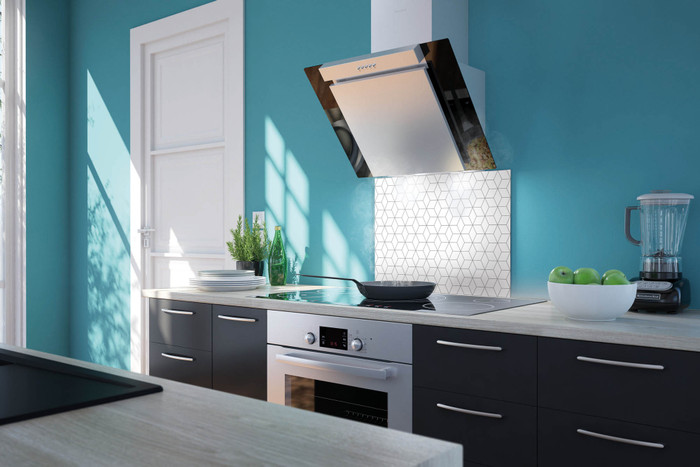 Fond de hotte Déko Graphik line