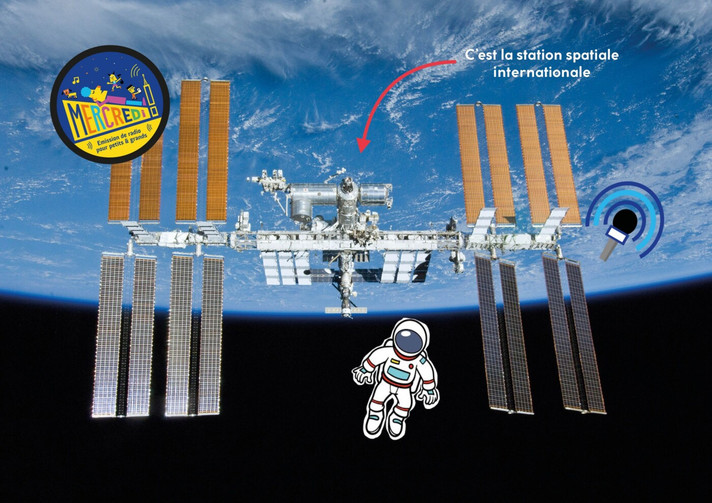 Épisode Mercredi ! dans l'ISS de l'émission Mercredi !