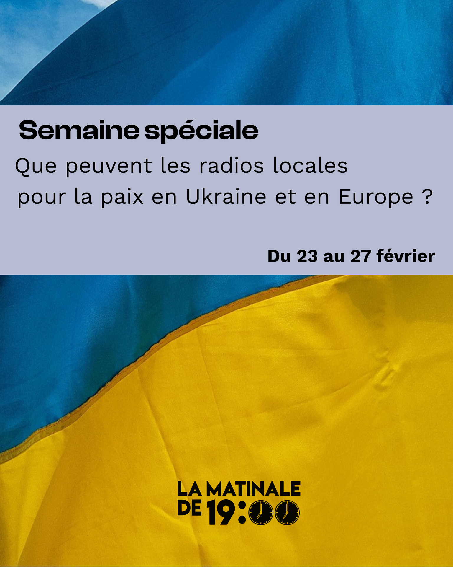 Quatre ans de guerre en Ukraine : semaine spéciale à La Matinale de 19h