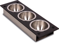 Egouttoir 3 bols inox