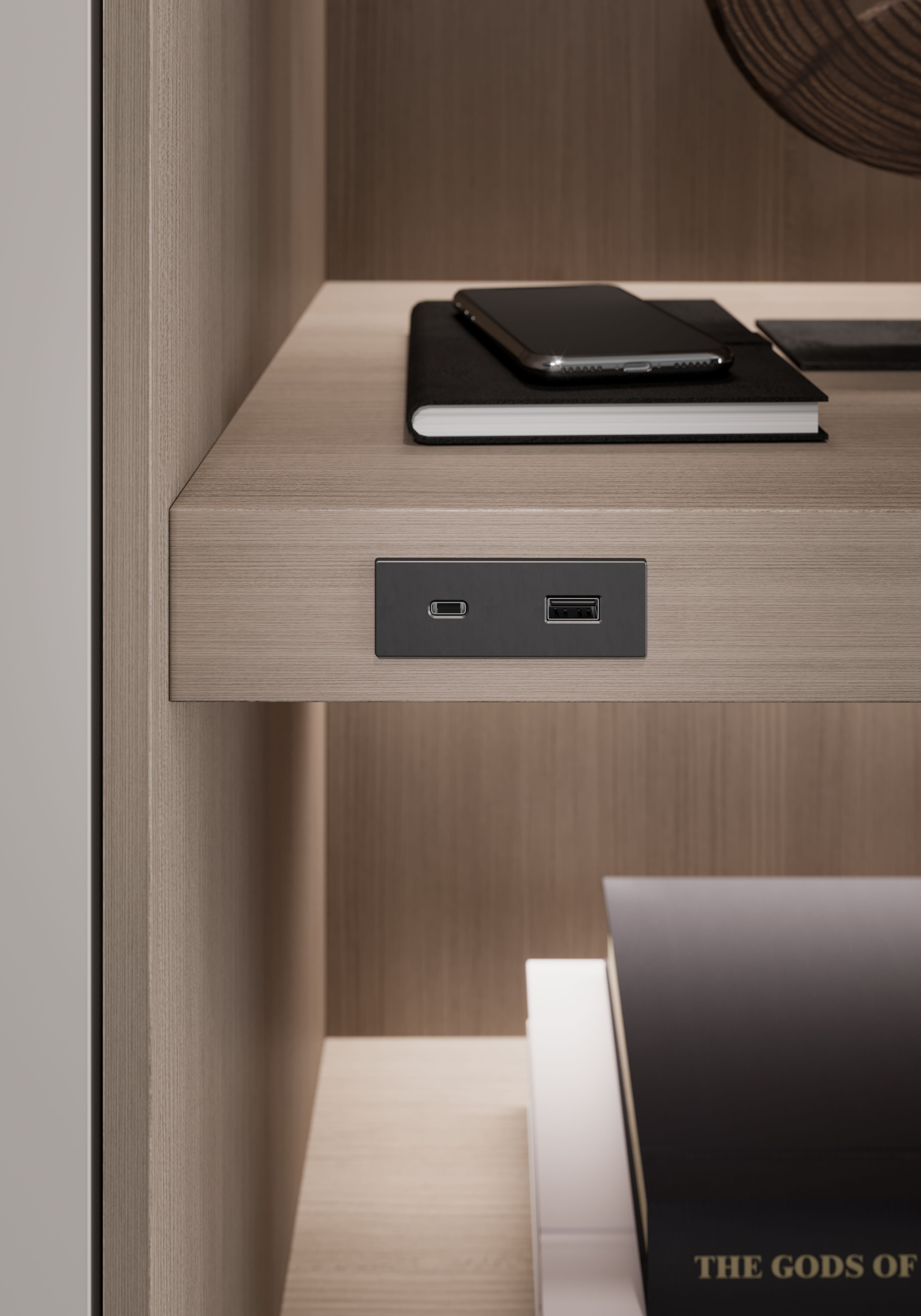 Nano rectangle Noir