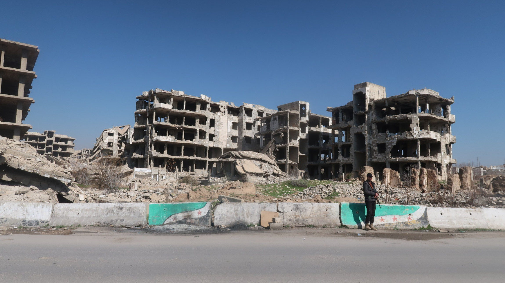 Près de Douma © Ulrich Huygevelde Pauline Vacher - La Syrie en transition