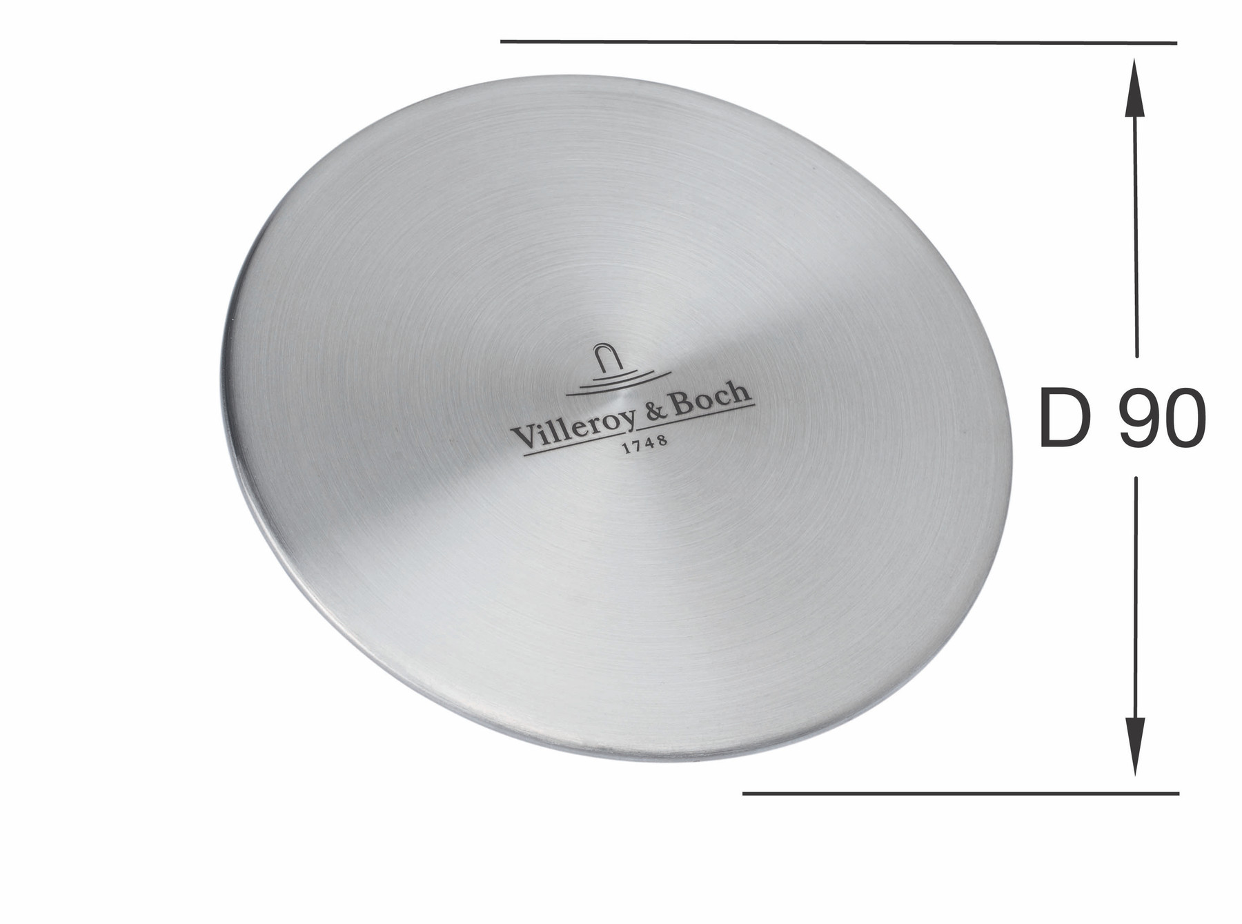 Schéma de «  Cache-bonde Villeroy & Boch inox  »