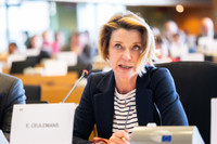 La santé mentale au travail, un sujet européen pour Estelle Ceulemans
