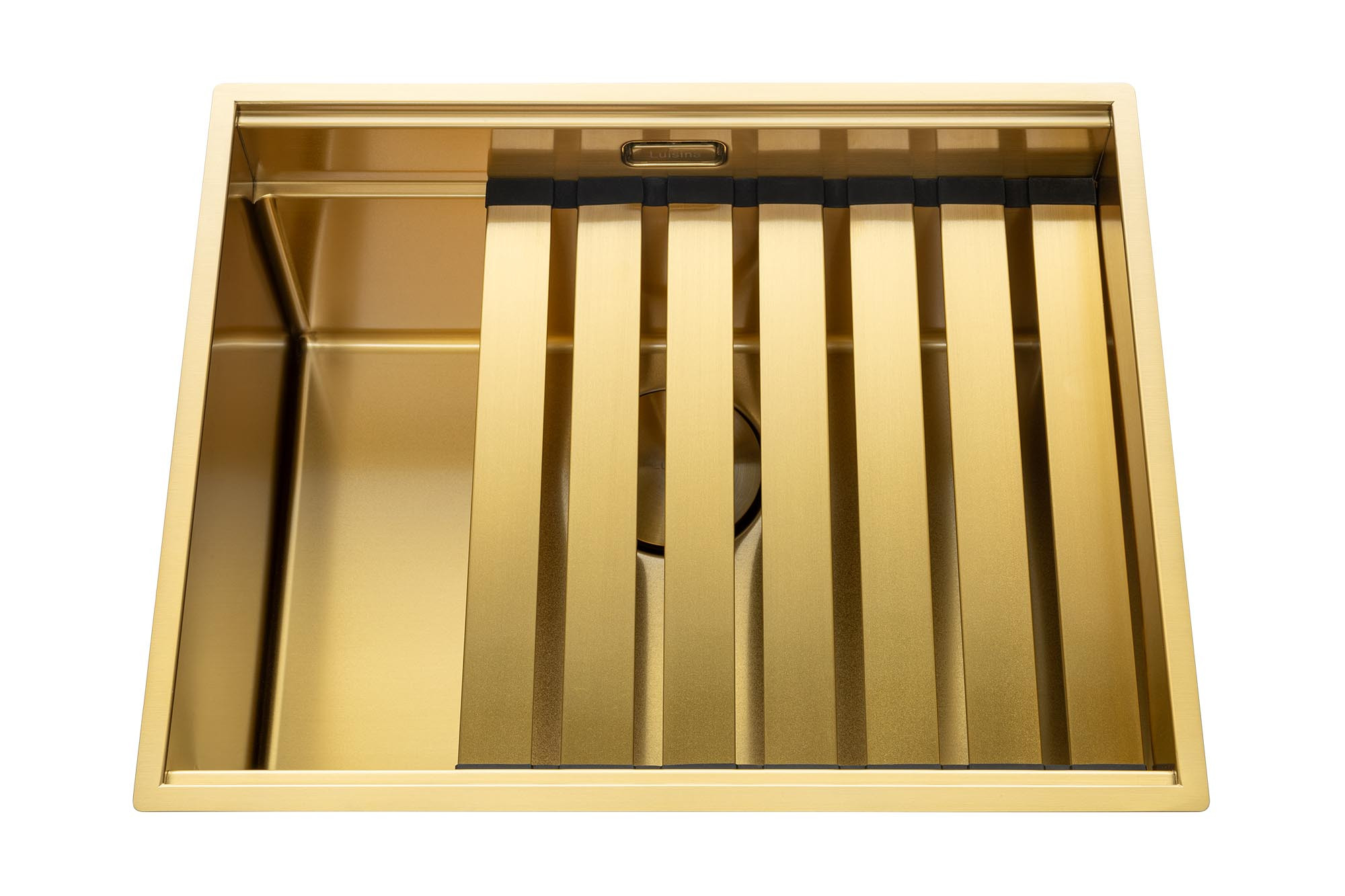 Legato + Inox avec traitement PVD Or mat