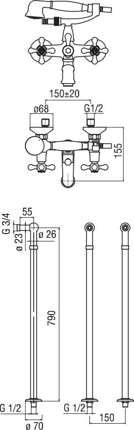 Schéma de «  Colonnettes   »
