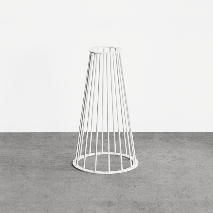 Pied Zoé Blanc 710 mm