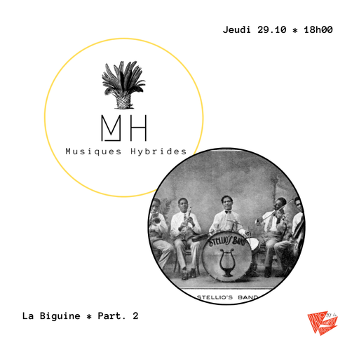 Épisode MUSIQUES HYBRIDES : LA BIGUINE PART. 2 de l'émission Musiques Hybrides