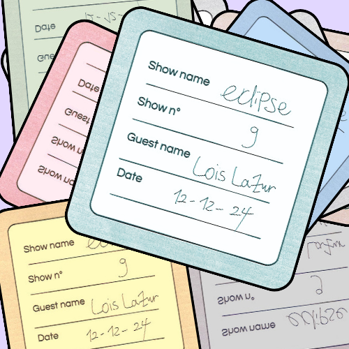 Épisode eclipse w/ Loïs Lazur de l'émission eclipse