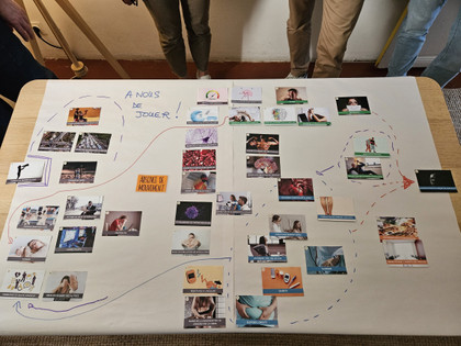 Sédentarité, inactivité physique : la fresque qui remet les choses en mouvement