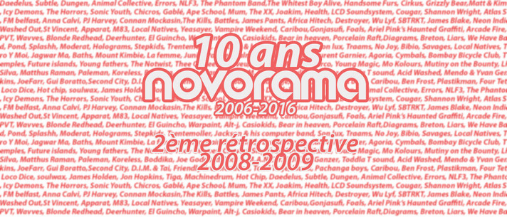 Épisode Novorama 10 ans - 2ème rétrospective de l'émission Novorama