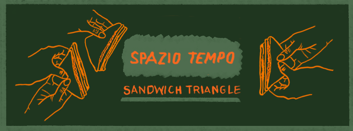 Épisode Sandwich Triangle – Spazio Tempo de l'émission Sandwich triangle