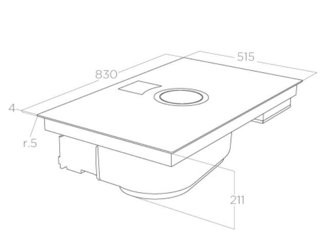 Schéma de «  Nikolatesla Switch Glow Noir   »