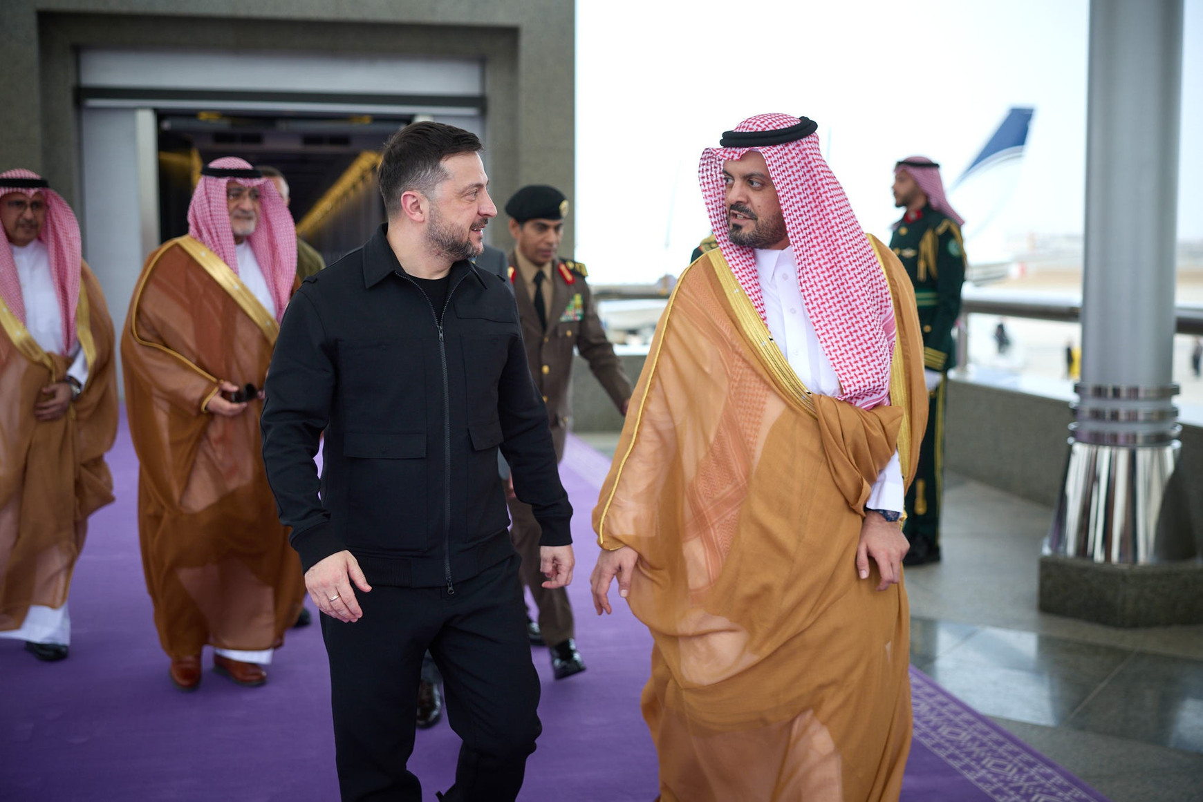 Le président ukrainien en visite en Arabie Saoudite, le 27 mars 2026. Source : Site officiel du Président ukrainien Volodymyr Zelensky, Creative Commons Aujourd'hui en Europe - 27 mars 2026