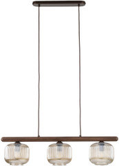 Emily Verre strié / Bois