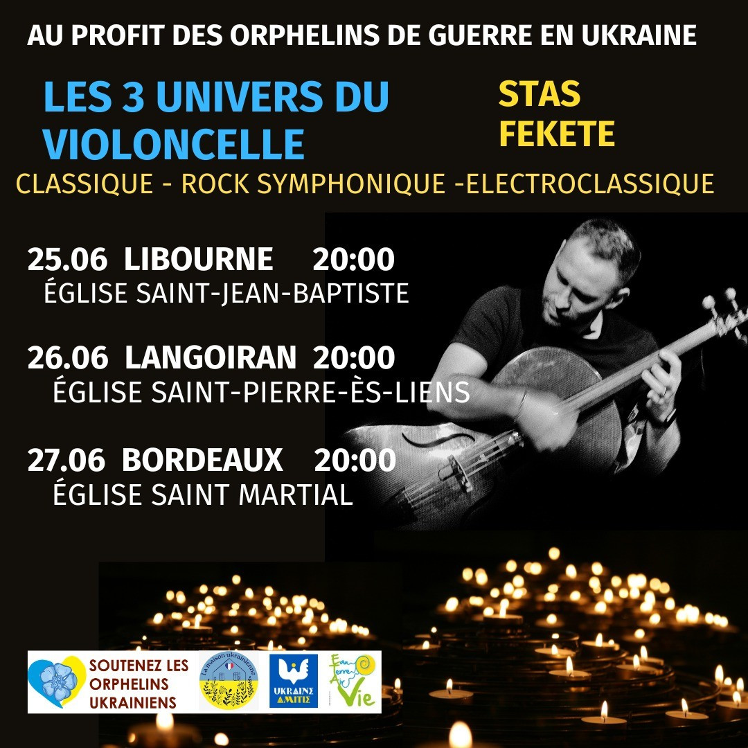 © La maison ukrainienne En Gironde, trois concerts organisés pour soutenir un orphelinat ukrainien