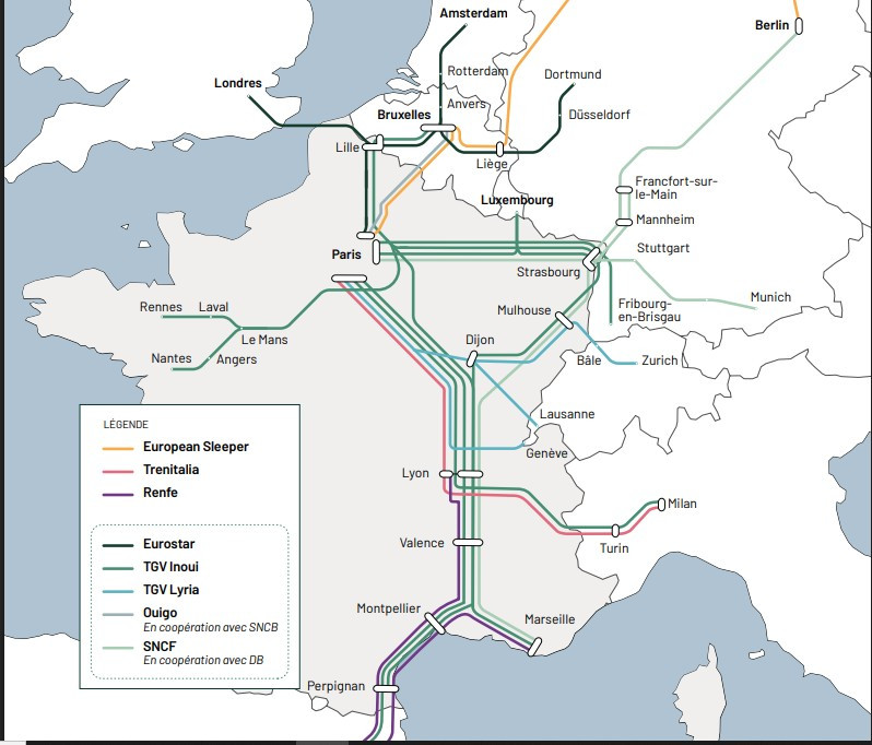 © Réseau Action Climat. Voyager en train en Europe : quand les correspondances virent au "cauchemar"