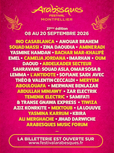Épisode à la découverte du mythique Festival Arabesques du... de l'émission Próxima Estación