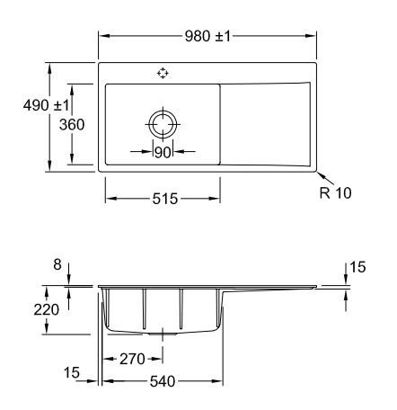 Schéma de «  Subway Flat Fossil  »