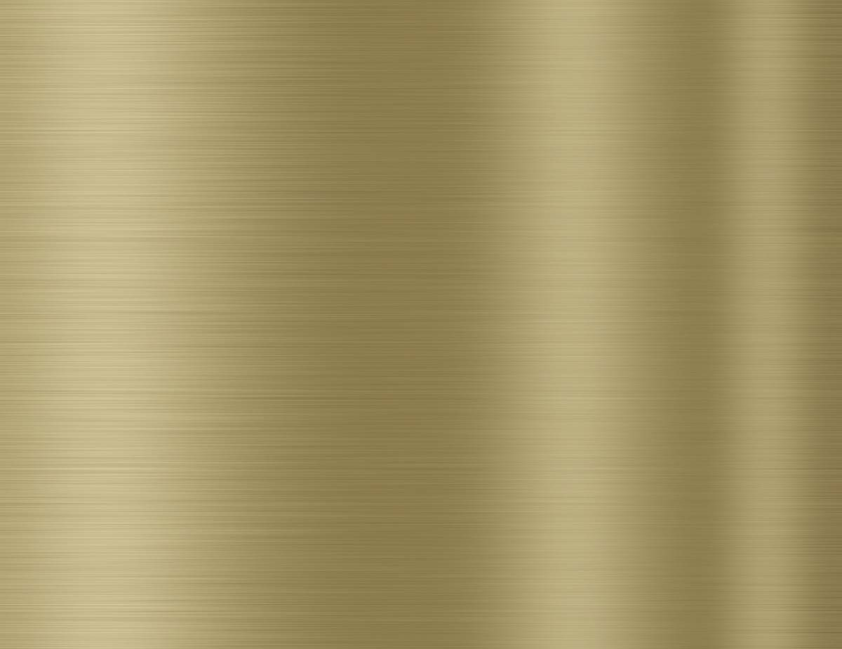 Fond de hotte Déko Or brossé