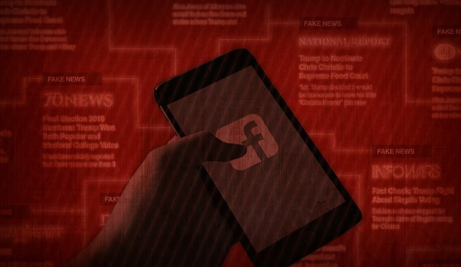 Un smartphone affichant des contenus liés aux “fake news”, symbole des défis contemporains de la désinformation en ligne. L’Europe face à la désinformation : le fact-checking peut-il encore faire la différence ?