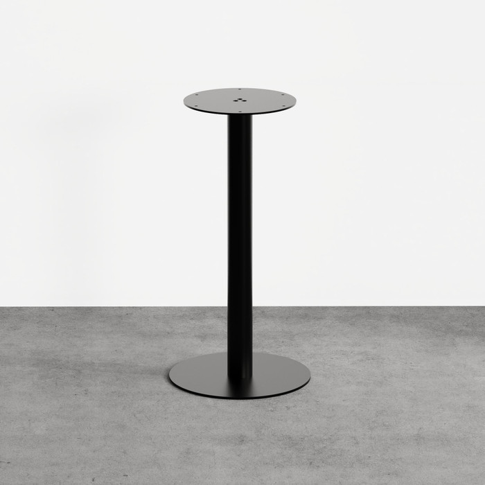 Pied Jane rond Noir 900 mm