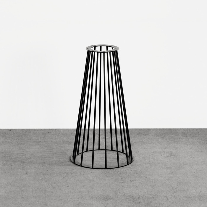 Pied Zoé Noir 710 mm