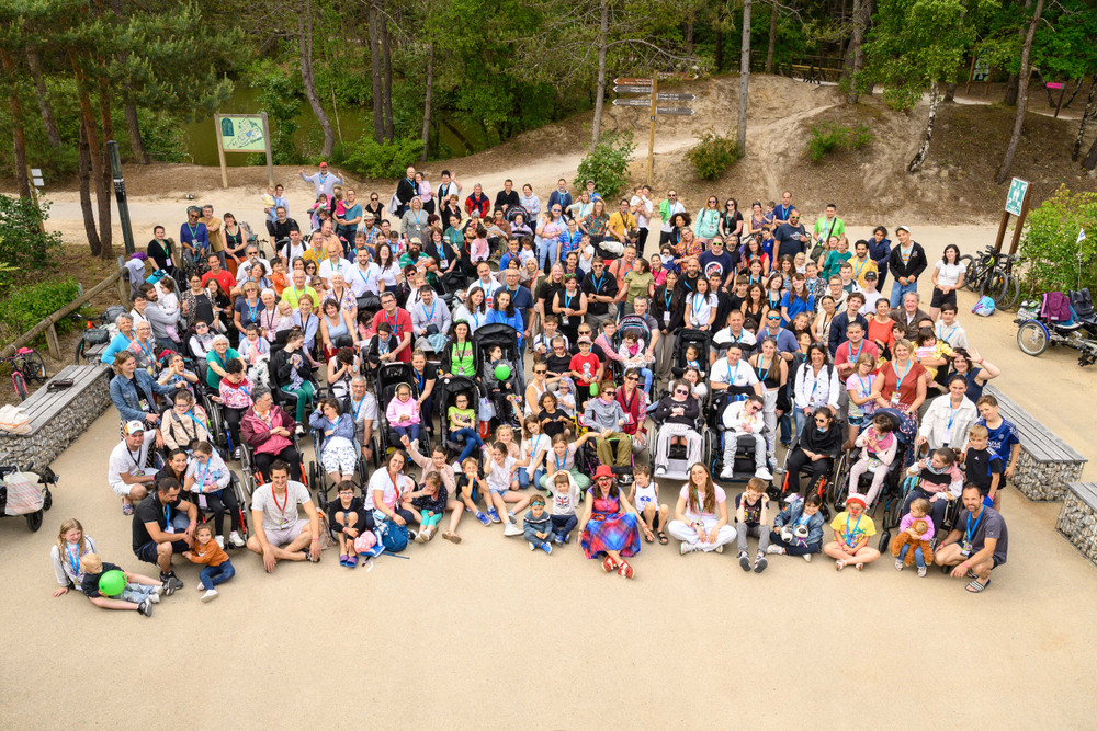 Photo de groupe Séjour Familles 2025