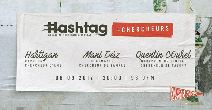 Épisode Hashtag : Chercheurs de l'émission Hashtag