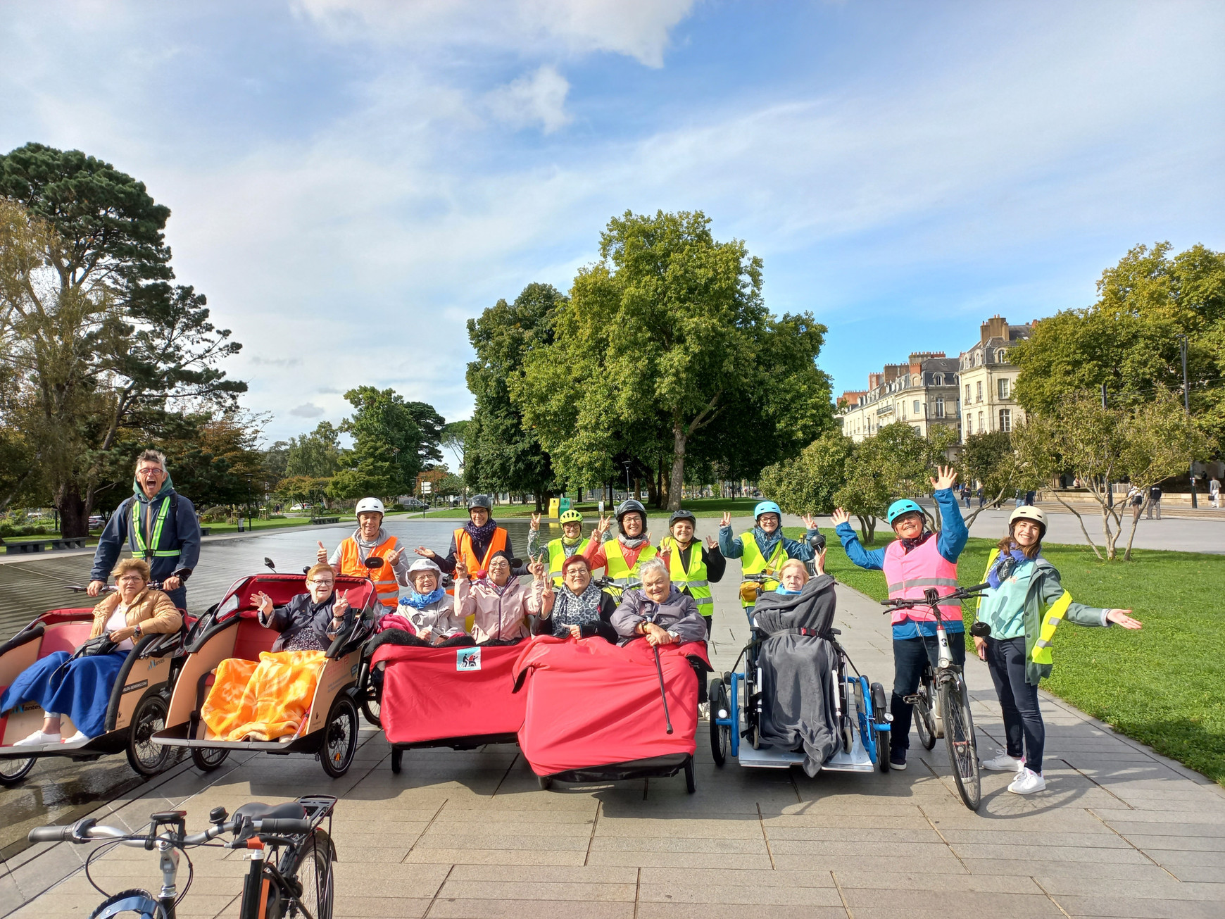 © Lucile Cabaret - Ville de Nantes Balade des générations : à vélo pour lutter contre l'isolement