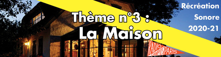 Épisode Récréation sonore : PODCAST La Maison #1 // 22 nov... de l'émission Récréation sonore
