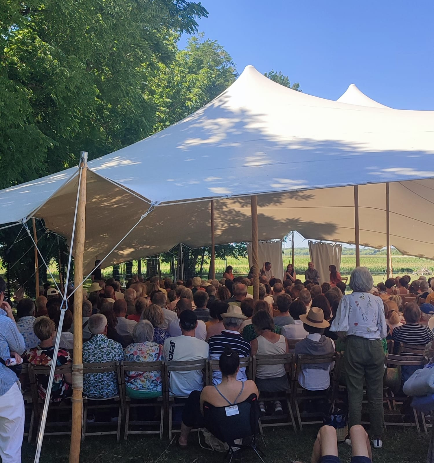 © Cassandre Thomas. Couthures-sur-Garonne, le petit village qui accueille le grand journalisme