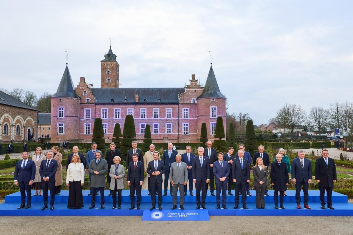 Retraite informelle des dirigeants de l'UE, 12 février 2026 - © European Union, 2026, licensed under CC BY 4.0 - Photographe : Dati Bendo Vous avez dit informel ?...
